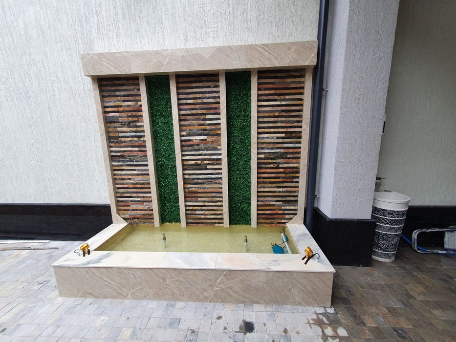 Строительство бассейнов водопадов фонтанов барбекю хамамы беседок и др