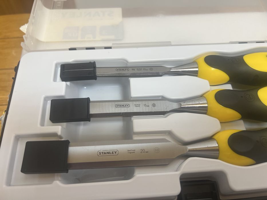 Noi Stanley  set de 3 dalti dynagrip pentru lemn 10/15/20 mm