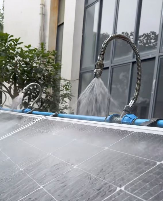 Насадка для мойка солнечных панелей