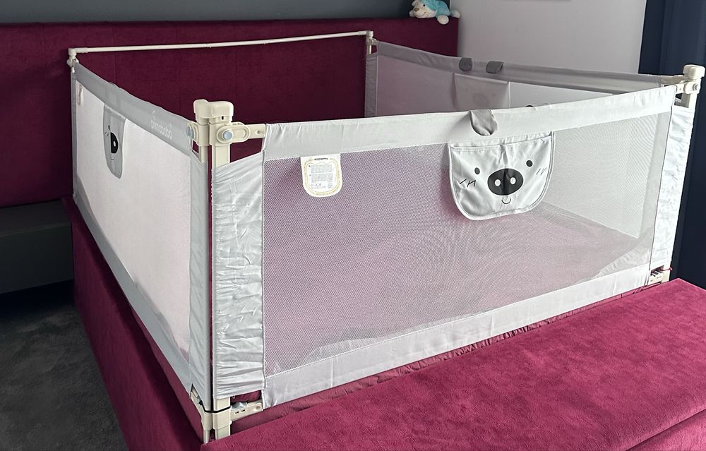 Set 3 bariere de protectie pat culisante Primabobo