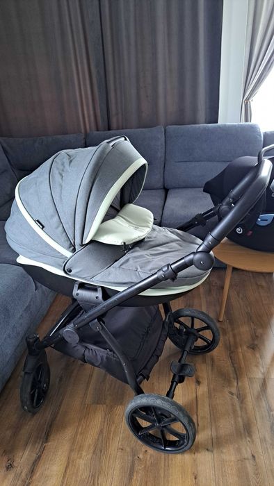 Детска комбинирана количка 3 в 1 Buba - Zaza, Mint