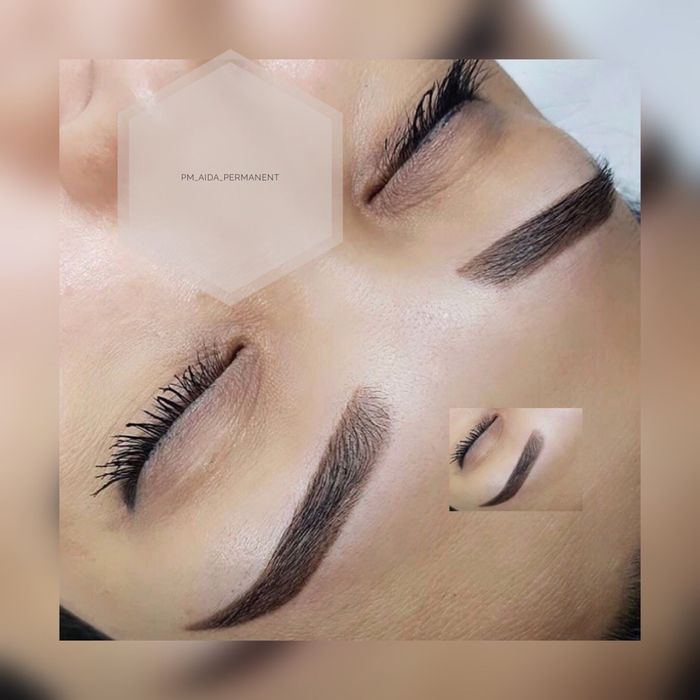 Акция! Перманент Растушевка бровей.