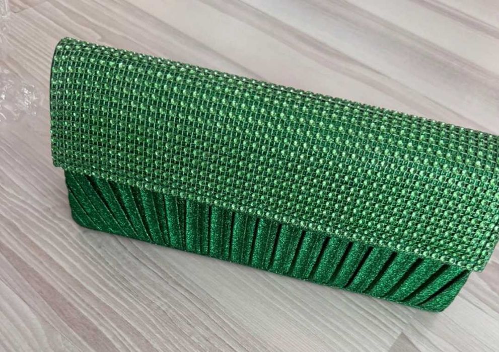 Vand geanta plic verde Nou