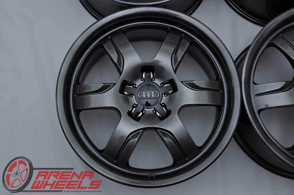 Jante 17 inch Originale Audi A5 S5 R17 ET28 Gun Metal gri antracit