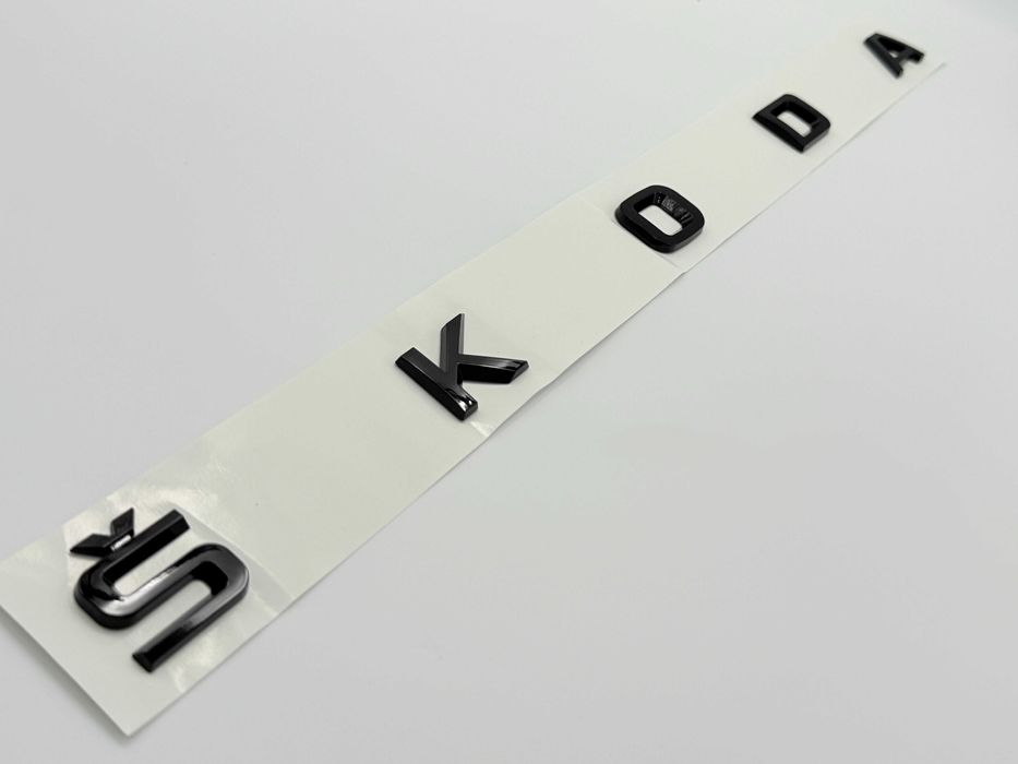 Emblema Compatibila SKODA spate model nou