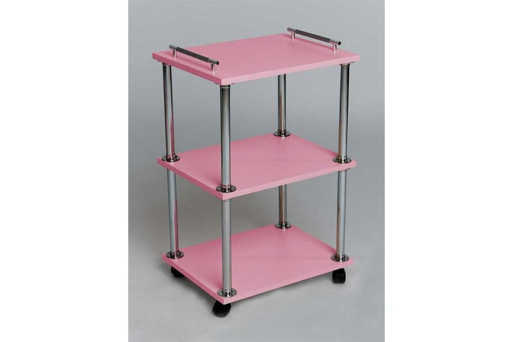 Этажерка помощник с 3 полками, на колесиках (Бесплатная доставка)