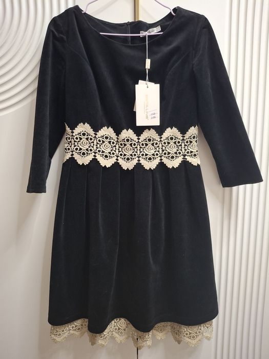 Новое платье турецкое велюр