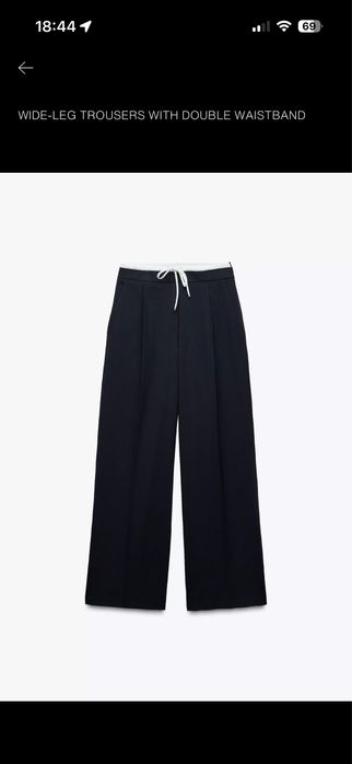 Zara панталон вайръл размер XS