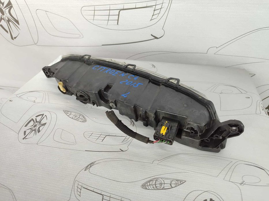 Lumina de Zi Stanga / LED DRL Citroen C4 Picasso Minivan 2013–2018 / Cod OEM 96 760363 80 (5D2)
