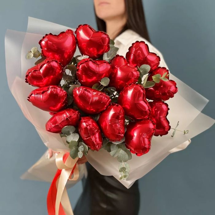 Букеты на день Святого Валентина