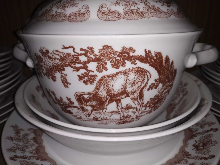 "Охота" , столовый сервиз