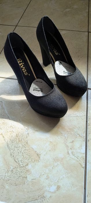 Дамско официални обувки и чантичка