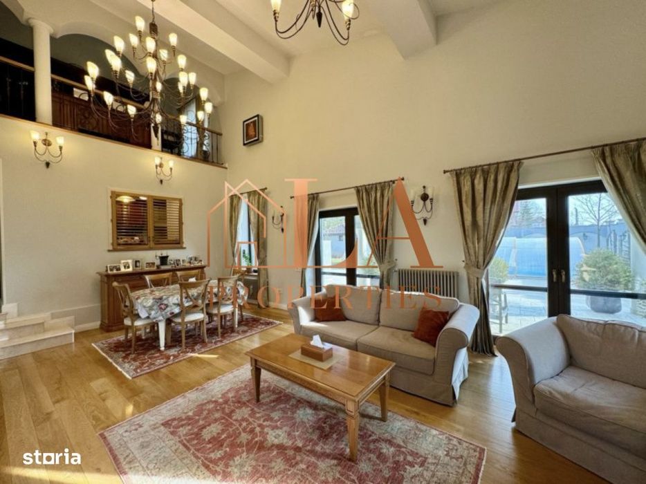 Vila 7 camere mobilata | Teren 1118mp | Piscina acoperita I Domnesti