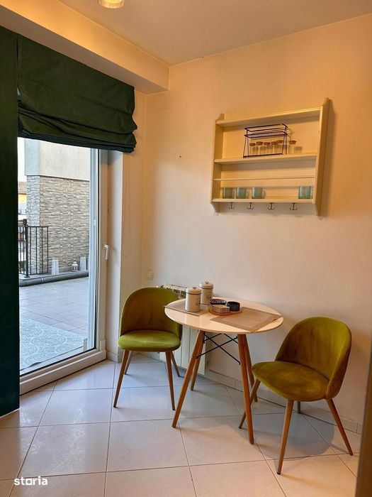 2 Camere in Pipera | Dressing 13 mp | Mobilat Utilat | Terasa 40 MP