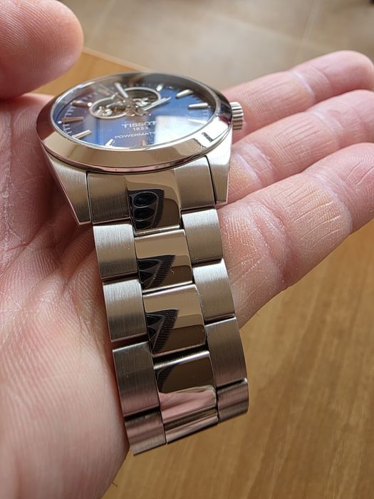 Ceas Tissot Powermatic 80 Open Heart Blue