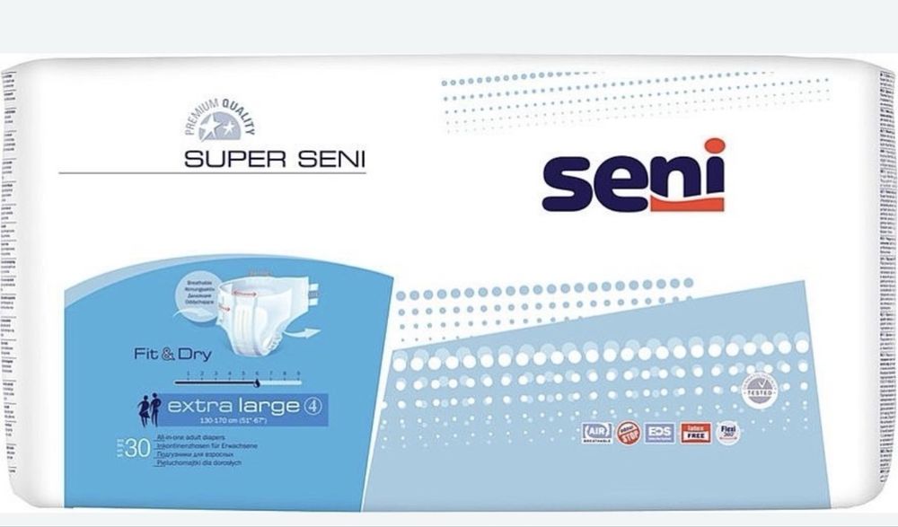 Super Seni размер 4 памперсы, подгузники