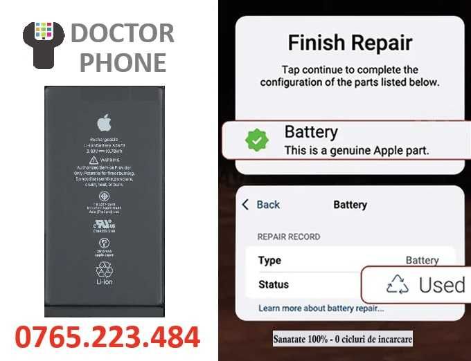 Baterie iPhone X XS 11 12 pro 13 pro 14 pro 15 pro max Service Gsm