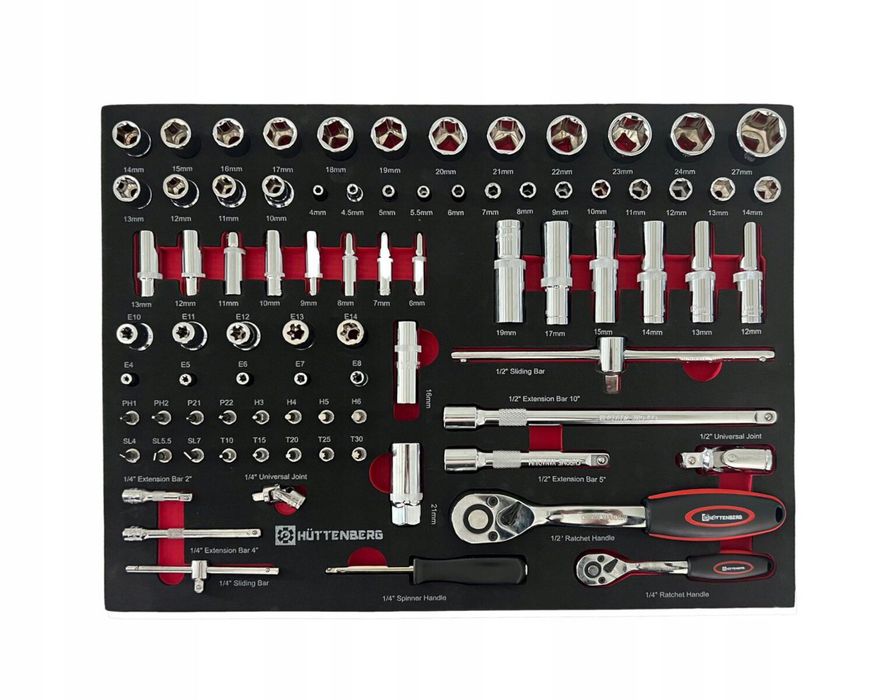 Шкаф Количка с инструменти Huttenberg 7-рафта