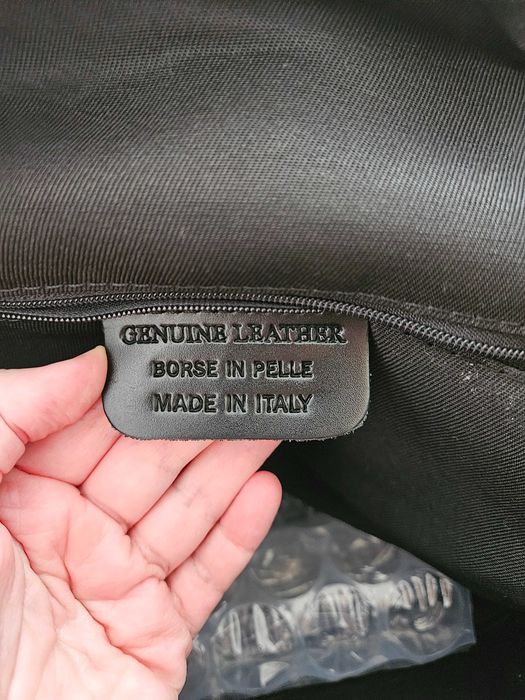 Rucsac piele italieneasca (Bleumarin inchis) [Unisex | Nou, nefolosit]