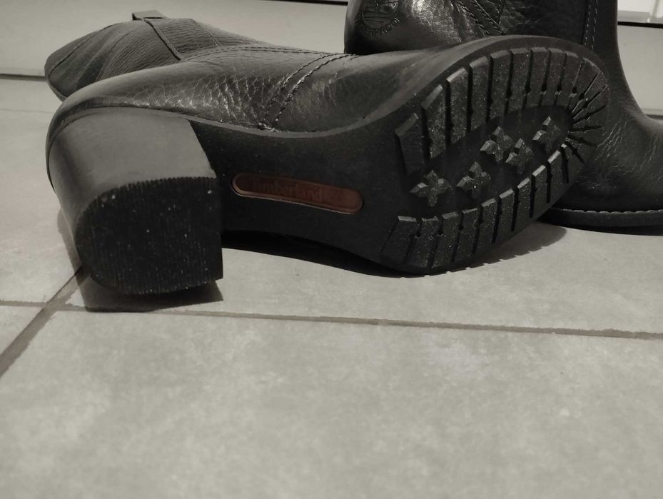 Timberland ботуши естествена кожа, водоустойчиви