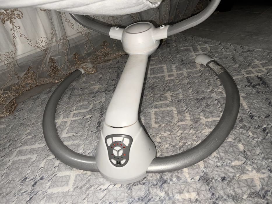 Бебешка люлка Cangaroo - Cloud, сива