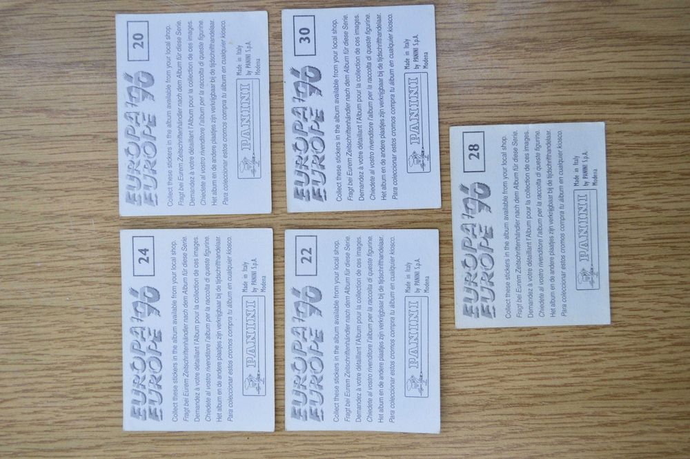 Panini Панини футболни стикери