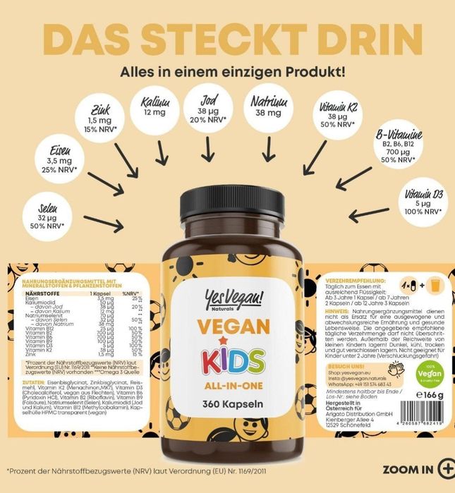 Bolalar uchun multivitamin