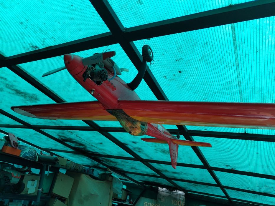 Aeromodel rc avion pe nitro OSMAX  nu benzină