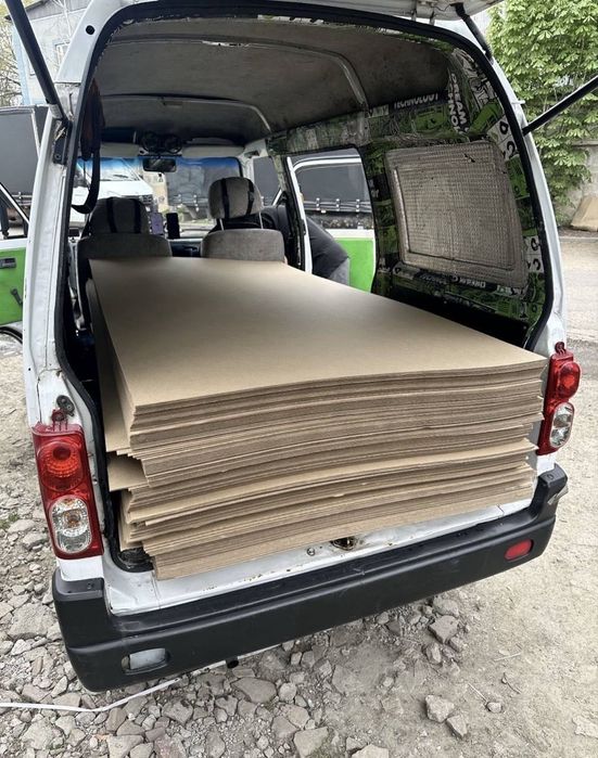 Картонные листы для упаковки