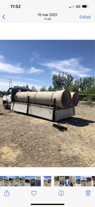 Vând tuburi din beton