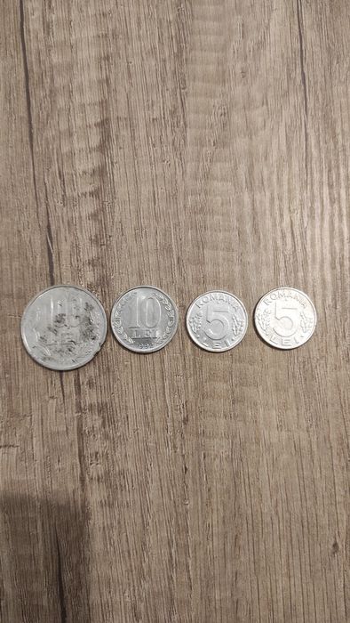 Monezi 100 lei,10 lei,5lei