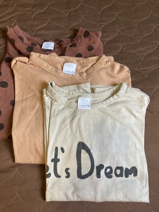 Zara памучни блузи