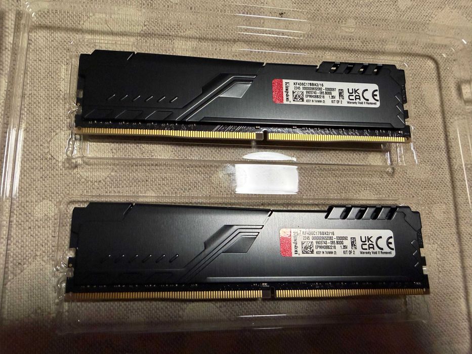 Kingston FURY BEAST 16GB (2x8GB) DDR4-3600 CL17