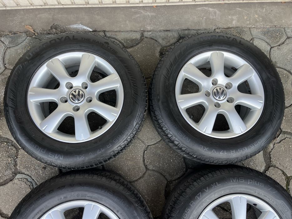 Jante aliaj 5x130mm, anvelope 235/65 R17, VW Touareg, Audi Q7