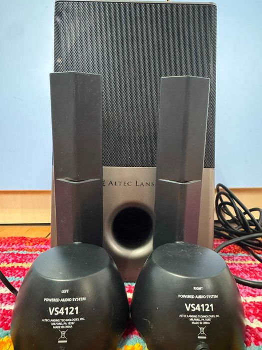Boxe 2.1 Altec Lansing VS4121 - stare foarte bună