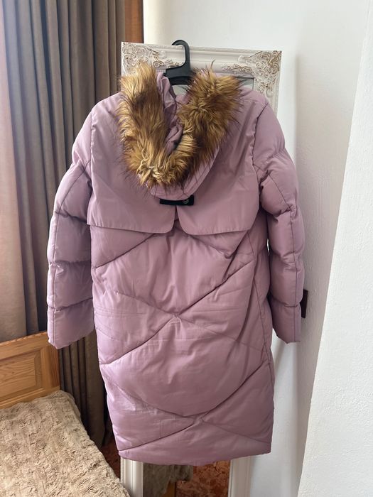 Зимно лилаво яке