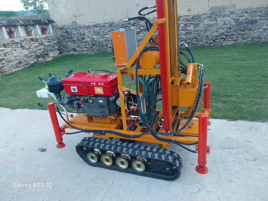 Foraj puțuri apa Bihor /30-100/ m /Țeavă specială albastra cu filet .