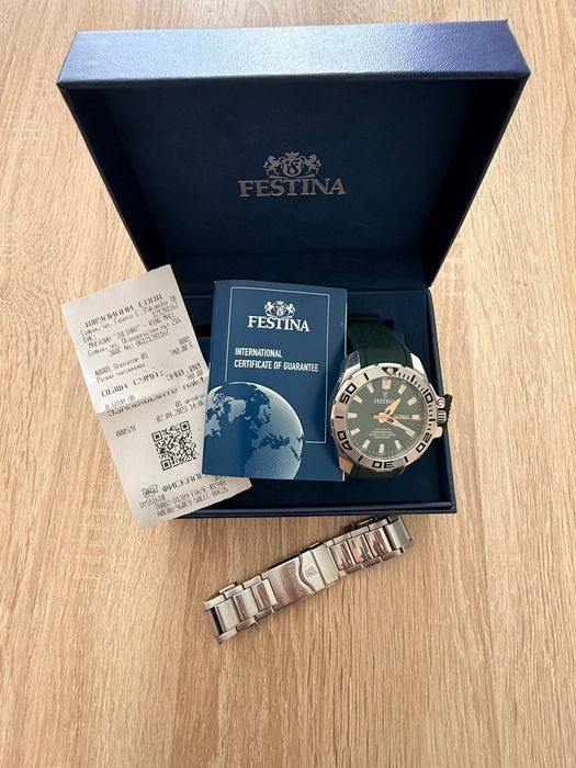 Часовник Festina diver