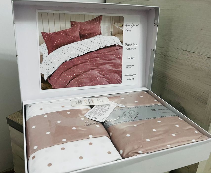 Set lenjerie pat premium Laura Grand Home - mai multe culori
