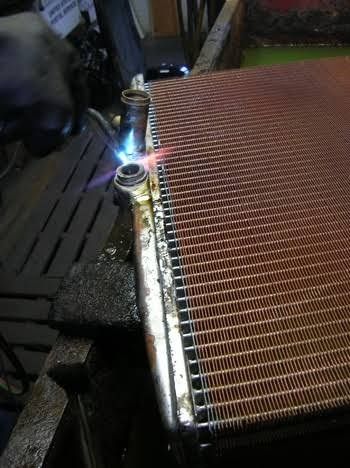 Ремонт медных радиаторов