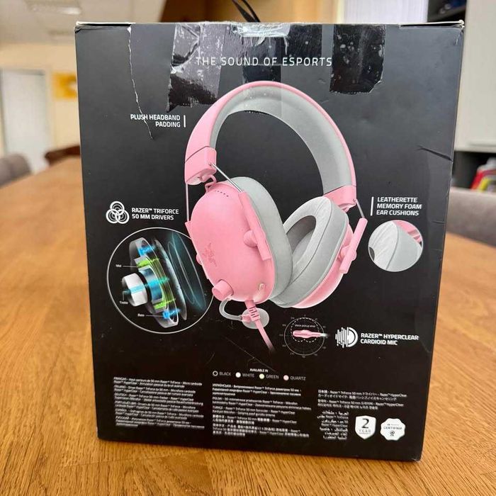 Razer BlackShark V2 X Quartz Edition (Розови)