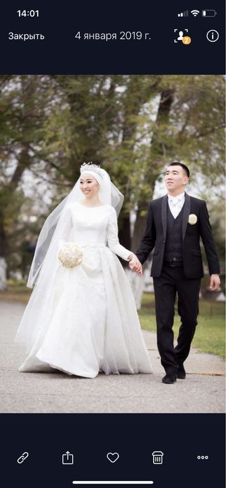 Свадебное платье