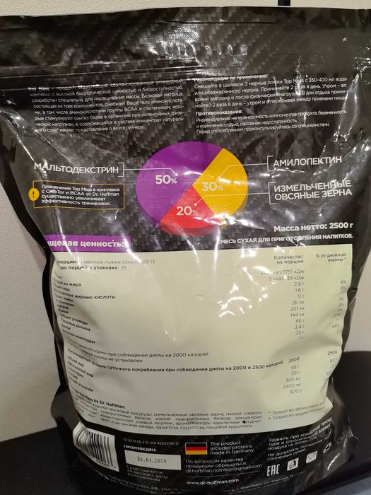 Dr Hoffman Top Mass 2500