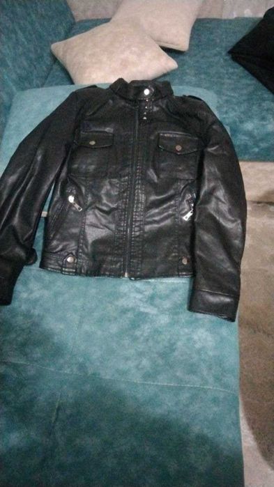 Куртка кожаная размер 44