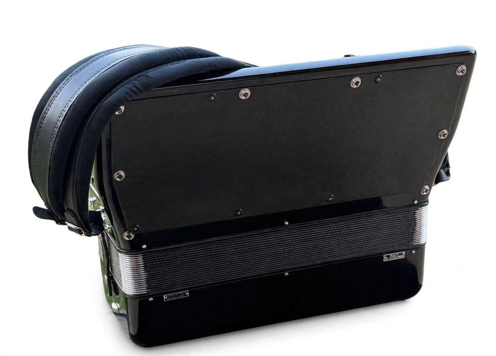 Acordeon italian Excelsior(Orlandoni) 120 basi  negru