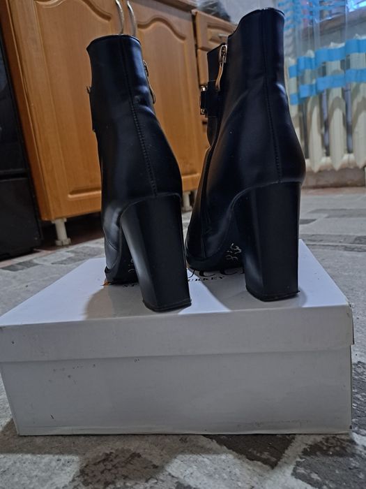 Осенние полусапожки,удобный каблук