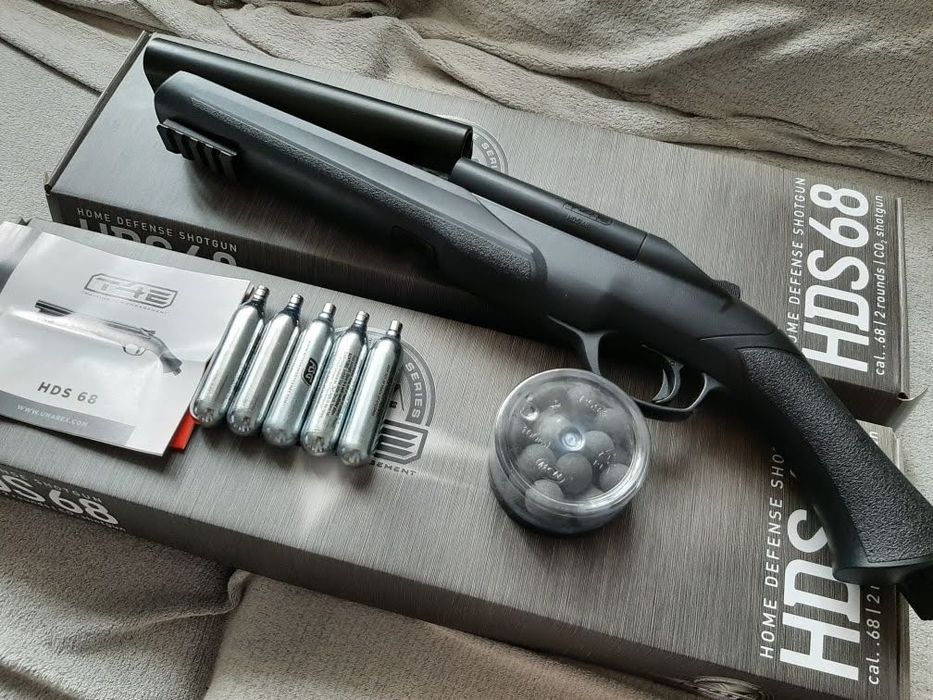 Lichidare Stoc HDS 68 Shotgun Pusca Airsoft 16j CO2 Paza ProtectiePaza