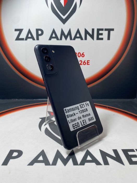 Zap Amanet Vitan - Samsung S21 Fe - Black - 128Gb