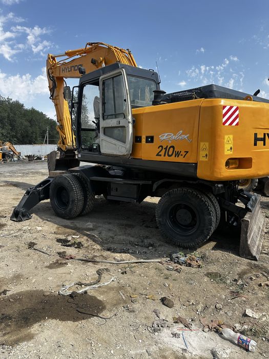 Услуги колесных эксковаторов