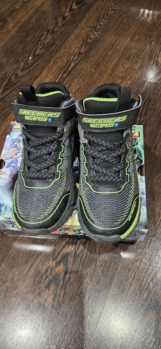 Skechers 33.5 номер детски боти скечерс 33.5 номер запзени  непромокае